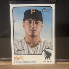 Wilmer Difo 2022 Topps Heritage Baseball Short Print Pittsburgh Pirates #457