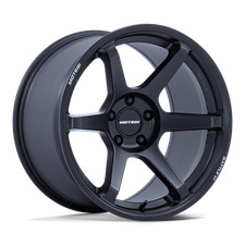 19x8.5 Motegi Wheels Mr160 Battle Vi Matte Blackbird Metallic 5x114.3 Rims 1pc
