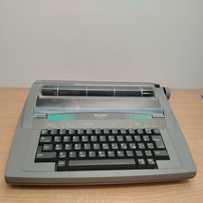 Sharp Portable Electronic Typewriter QL-110 Grey