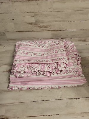 Pottery Barn Teen Love Shack Fancy Palace Wall Sheet Set Pink Twin XL 