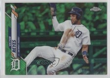 2020 Topps Chrome Green Wave Refractor 56/99 Victor Reyes #126 9hx