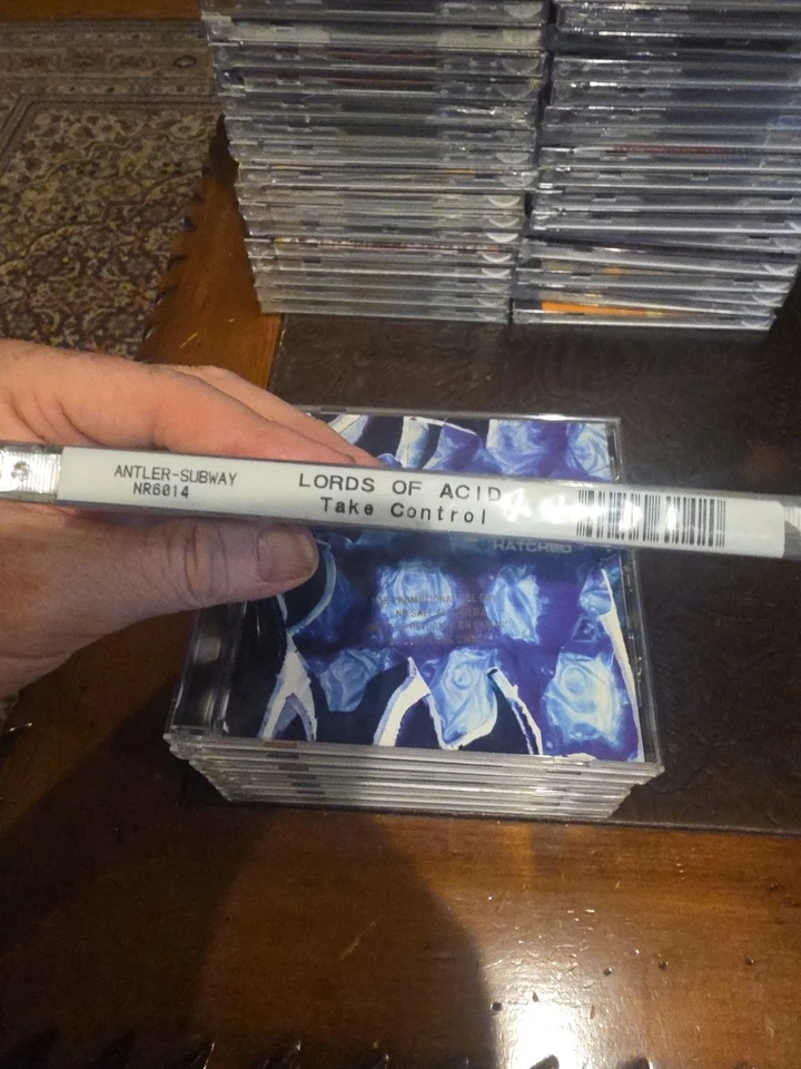 Take Control Lords of Acid CD Let's Get High Antler Subway Records Factory Seald - Image 3 of 3