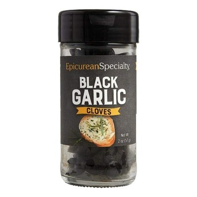 Epicurean Specialty Black Garlic Cloves 2 oz Jar