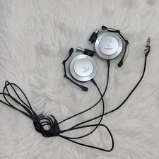 Audio-Technica ATH-EM700 Ear-Fit Clip-On Headphones Silver Japan Good