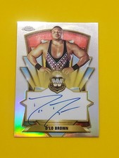 2026 Topps Chrome WWE Legendary D'Lo Brown On Card Auto
