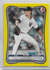 2026 Bowman Max Fried Yellow Border Parallel #'d 37/75