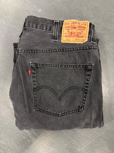 JEAN HOMME VINTAGE LEVIS STRAUSS 550 COUPE DÉCONTRACTÉE - ZIP FLY TOUTES TAILLES ET COULEURS - Photo 14/21