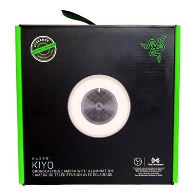 Razer Kiyo Broadcasting Webcam Full HD 1080p Streaming Camera Ring Light SEALED