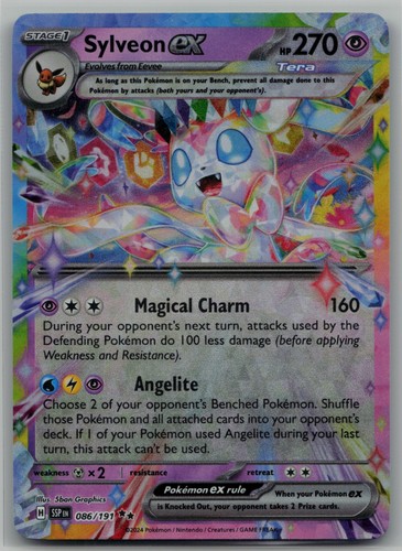 Sylveon ex #86 Pokemon Surging Sparks