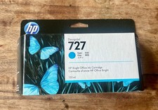 HP 727 DesignJet Ink Cartridge B3P19A Cyan Genuine NEW 