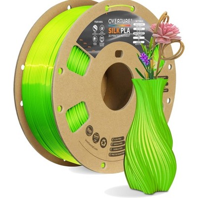 Verstopfungsfrei & Präzise - 3D Drucker Filament Seide Neongrün