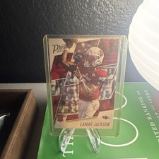 2018 Panini Prestige Lamar Jackson Rookie #279 Football Card Ravens Cardinals. rookie card picture