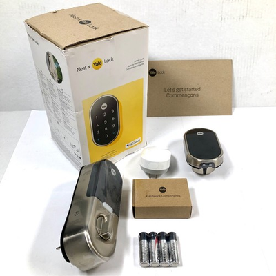 #ad Yale Nest x Yale Lock Smart Lock for Keyless Entry RB YRD540 WV 619 Satin Nickel $109.99