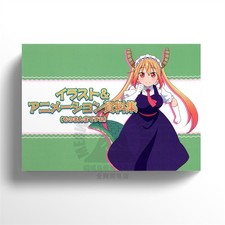Miss Kobayashi's Dragon Maid Artbook DESIGN WORKS Animation Illustration Book