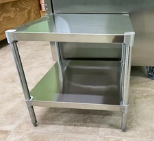 20" x 20" Stainless Steel Equipment Stand for Commercial Gas Rice Cooker