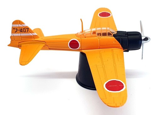 Oxford Diecast Scala 1/72 AC092 - Mitsubishi A6M2 Marina Imperiale Giapponese - Foto 3 di 6