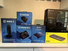 BRAND NEW   ELGATO/CORSAIR Streaming Gear Bundle 