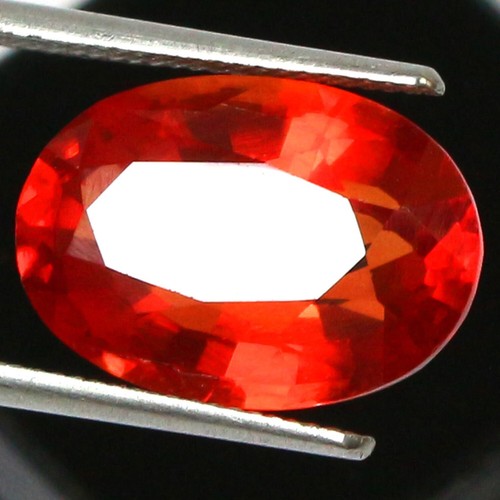 Certified 14.95 Ct Natural Orange Tanzanite 13x10 mm Oval Cut Unheated Gemstone - Picture 8 of 8