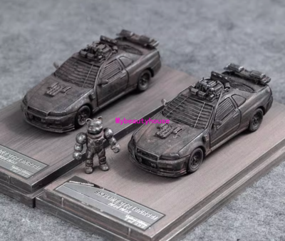 Mad Wheels ニッサン スカイラインGT-R（BNR34） Amazon.com: Hot Wheels Nissan Skyline GT-R BNR34 Gran Turismo Real