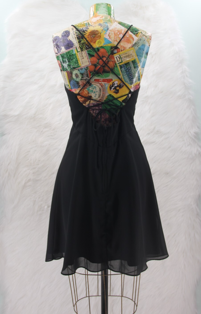 lace bodice skater dress Sweetheart Lace-Up Corset Skater Dress main image 1