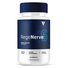 RegeNerve6 Nerve Health, Rege Nerve 6 Nootropic Formula (60 Capsules)