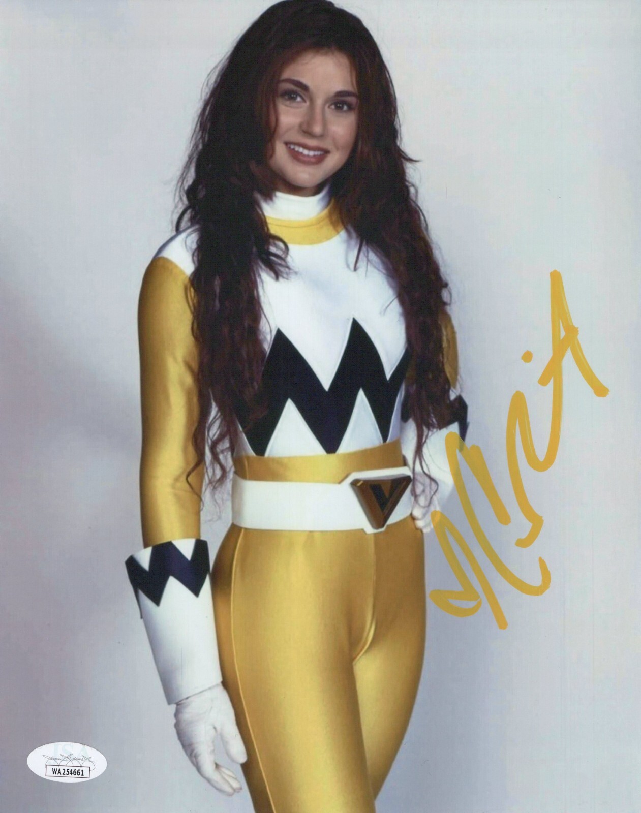 CERINA VINCENT Signed POWER RANGERS 8x10 Photo AUTHENTIC Autograph JSA ...