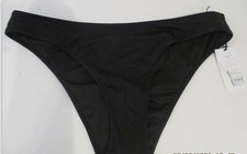 Shade  Shore Low Coverage Cheeky Bikini BOTTOM ONLY Black M L or XL Mix N Match