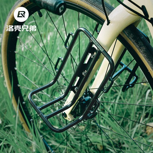 ROCKBROS Bicycle Fork Front Carrier Rack Road Bike Luggage Alloy Carrier Bracket - Picture 5 of 11