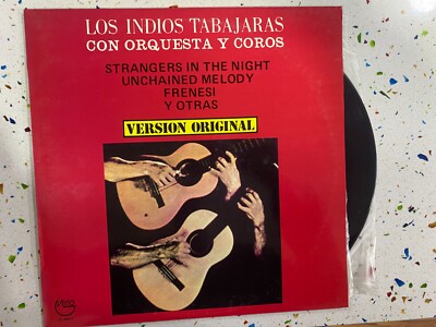 The Indios Tabajaras LP Vinyl Strangers In The Night Unchained Melody Frenesi
