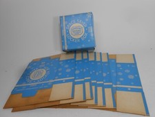 Vintage Space Saver Locker Boxes 1943 Sutherland Paperware Frozen Storage Lot VP