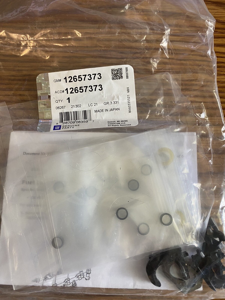 New GM 12657373 Fuel Injector Seal Kit for LaCrosse, CT6