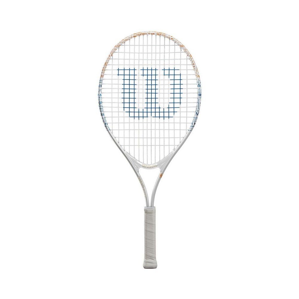 Racchette tennis Wilson Roland Garros Elite 25 3 78 JR WR086310H Bianco