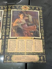 Orig 1926 Westinghouse Electric Calendar Art ...