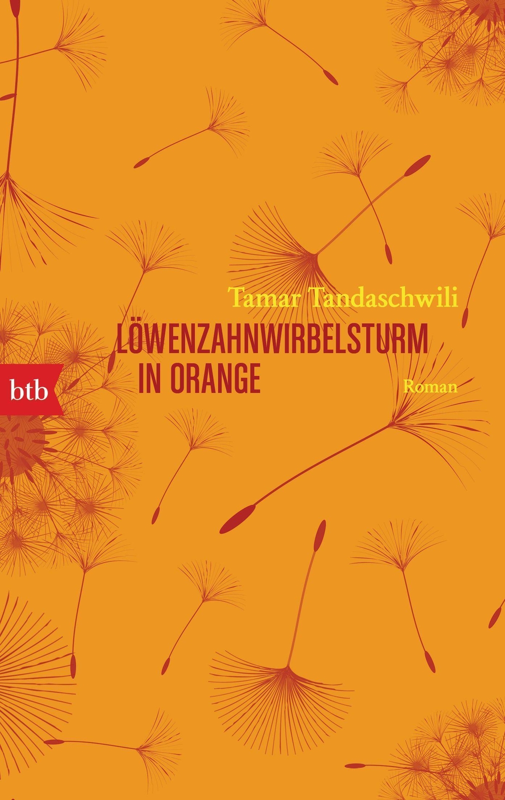 Thumbnail - Tamar Tandaschwili | Löwenzahnwirbelsturm In Orange | Taschenbuch |