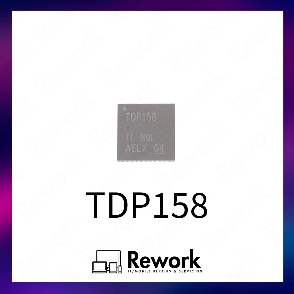 TEXAS INSTRUMENT XBOX ONE S/ X HDMI 2.0 RETIMER IC TDP158 QFN-40 40PIN