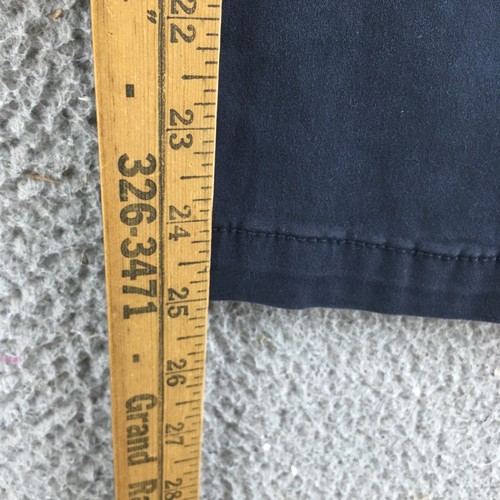 J.Jill Chino Pants Womens 12 Petite Navy Blue Mid Rise Button Front Zip Fly NEW - Picture 7 of 18