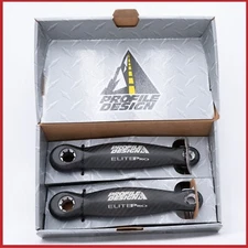 NOS PROFILE DESIGN ELITE PRO CRANKSET VINTAGE ROAD RACING OCTALINK CARBON 175