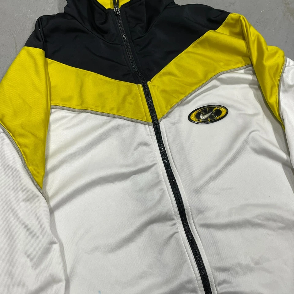 Vintage 90s Nike Zip Up Track Jacket Training Sweatshirt OVERSIZED Large - Image 2 of 4