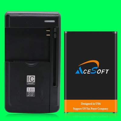 Large Power 6690mAh Battery Charger for Samsung Galaxy Note 3 N9000 N9002 N9005