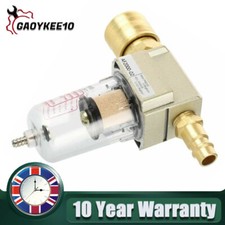 1/4" Water Trap Filter Air Compressor Regulator Oil Lubricator Separator Gauge