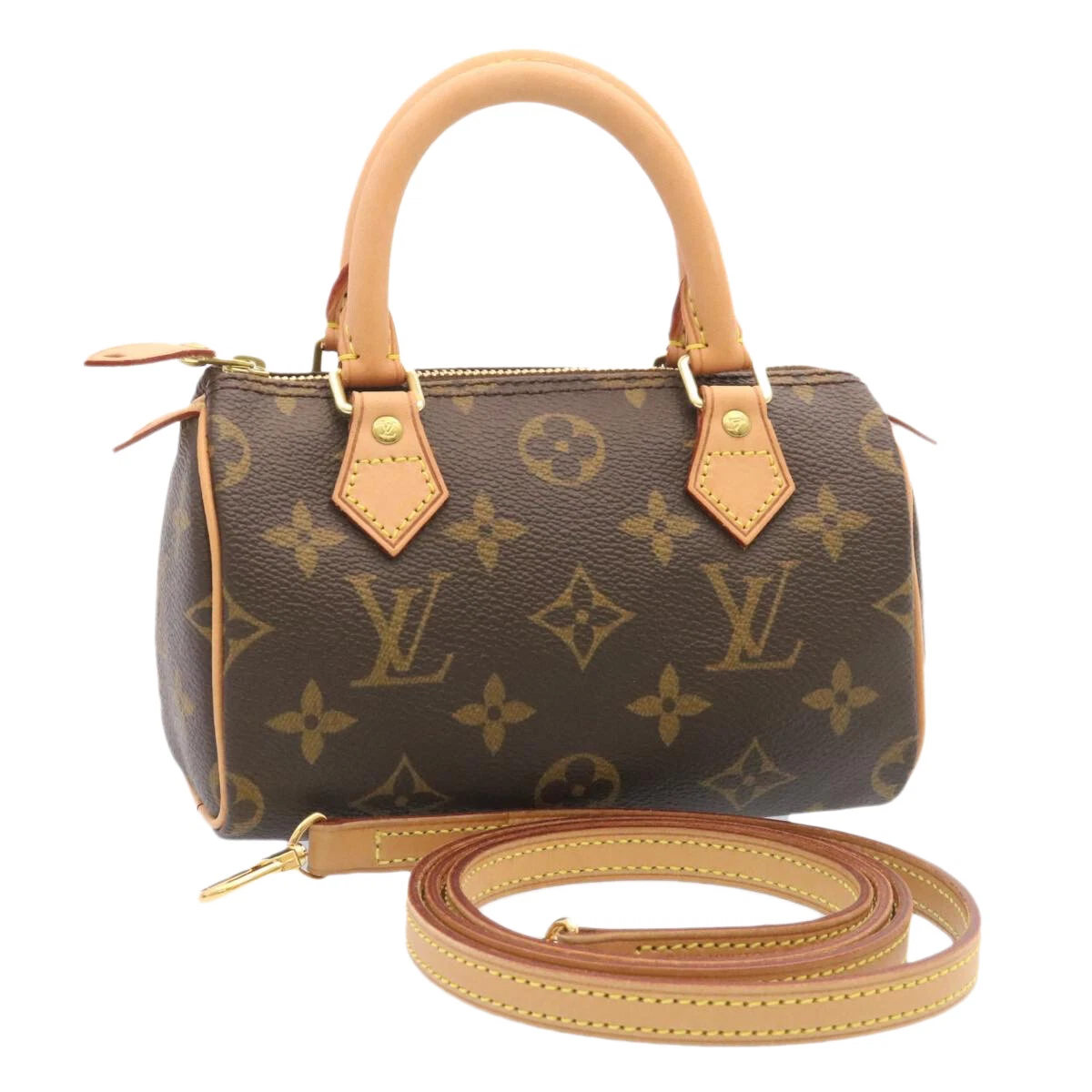 LOUIS VUITTON M41534 Monogram Mini Speedy Shoulder Bag Cross body Mini Hand  Bag