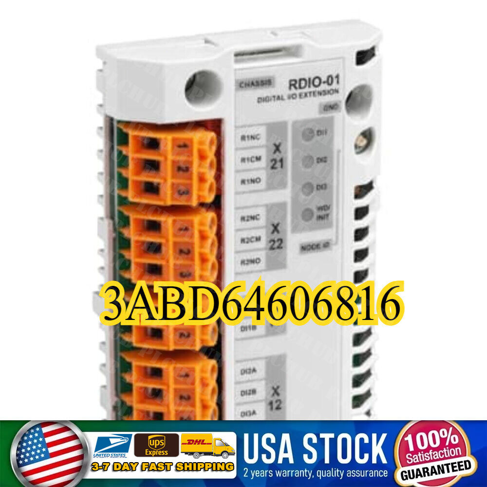 NEW IN BOX - ABB  RDIO-01 3ABD64606816 Communication Module Brand New