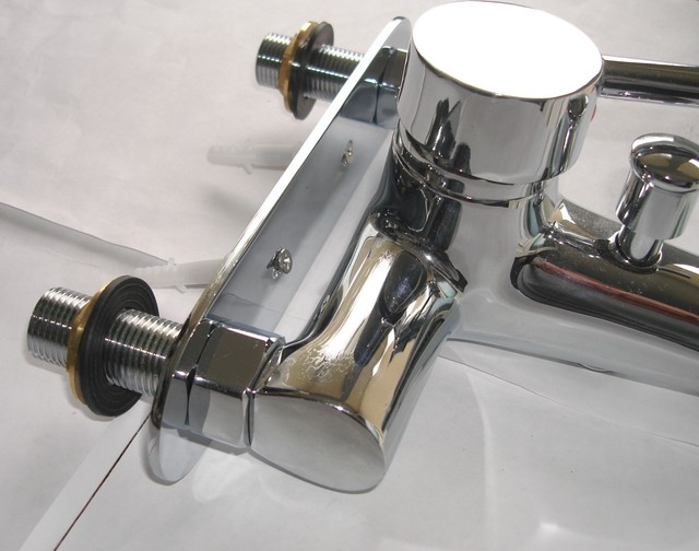 Wall Mounted Fixing Plate Kit for Shower Valve or Taps All Metal