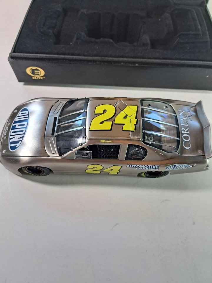 Jeff Gordon #24 Test Car 2000 Monte Carlo 1:24 Elite RCCA NASCAR Diecast Foto 2 de 4