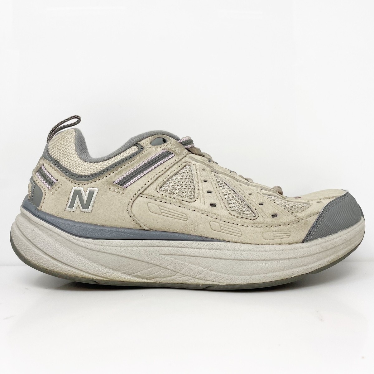 New Balance Womens 1645 WW1645TP Beige Running Shoes Sneakers Size
