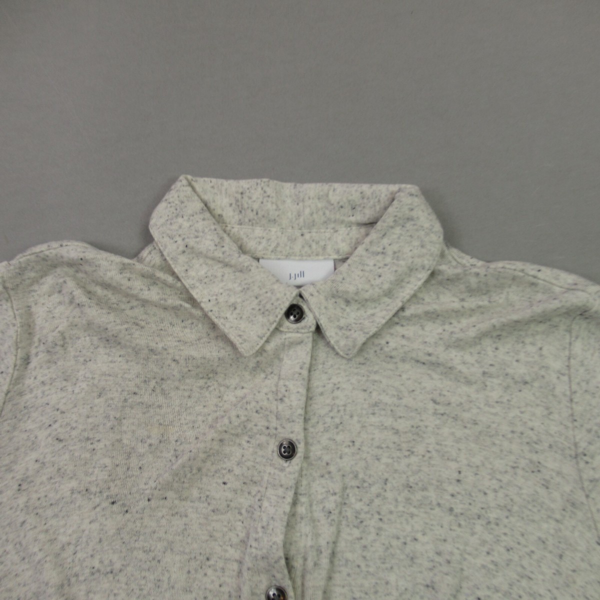 J Jill Shirt Womens XS Long Sleeve Button Up Collar Lightweight