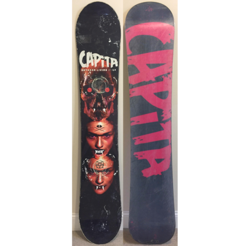CAPiTA Outdoor Living 158cm Snowboard Scary Cool Rare Classic Collector Vintage - Afbeelding 1 van 11