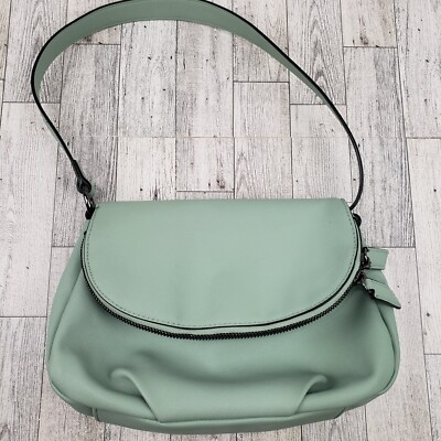 #ad Simply Vera Wang Purse Womens Shoulder Handbag Mint Pastel Green $10.00