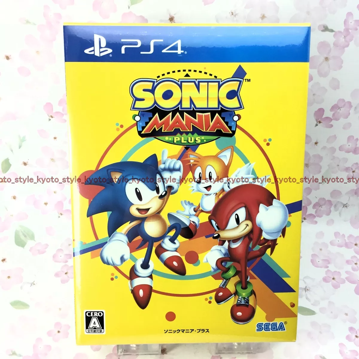 Sega Sonic Mania Plus Limited Edition Included Item Art Book 36P PS4 23870  JAPAN