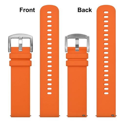 Anbeer Silicone Watch Strap, 16mm/18mm/19mm/20mm/21mm/22mm/24mm band, Waterproof - Picture 29 of 209
